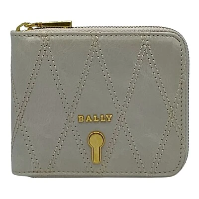 CARTERA MUJER BALLY CREMALLERA ALREDEDOR CASSY W.QT/556 BEIGE GRANULADO BOVINO Foto 1 de 4