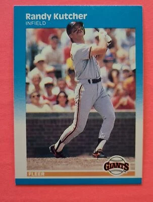 1987 Fleer #276 Randy Kutcher EXMT - Image 1 of 2