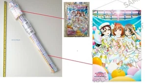 C96 limited Love Live Sunshine B2 size you riko chika tapestry & pins set aqours - Picture 1 of 6