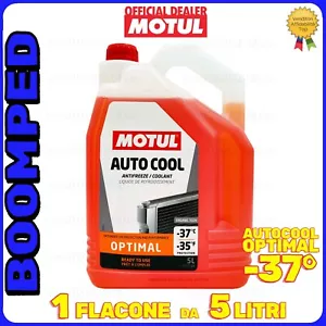 5 LITRI Motul Auto Cool Optimal Liquido Antigelo Rosso Pronto Uso -37°C MO37 - Foto 1 di 8