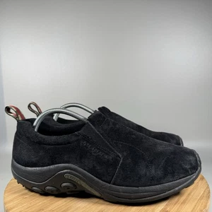 Merrell Jungle Moc Classic Black Suede Mens 10.5 Slip On Shoes Moccasin - Picture 1 of 8