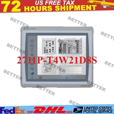 2022-23 New Sealed Allen Bradley 2711P-T4W21D8S Panelview Plus 7 Touchscreen AB - Image 1 of 4