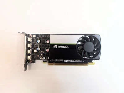 5Z7D8AA NVIDIA T1000 8GB 4mDP Graphics Card PCIe 3.0 x16 HP - Image 1 of 3