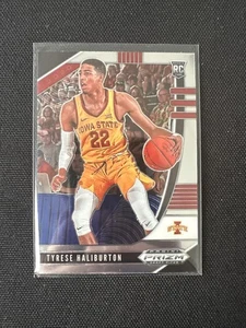 Panini NBA Draft Picks Prizm 2020 Tyrese Haliburton RC Silver Iowa State NM - Bild 1 von 2