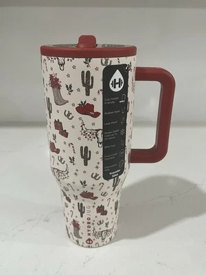 HydroJug Cowboy Christmas 32oz Traveler Tumbler NEW - Image 1 of 4