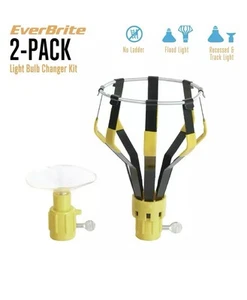 Everbrite 2-Pack Light Bulb Changer Kit/New Never Used/Handyman Helper - Picture 1 of 8