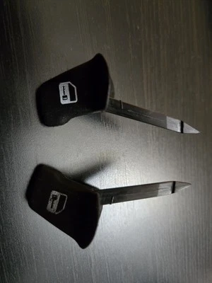 Par de perillas de bloqueo de puerta de plástico Mercedes-Benz SL500 1990-1994 R129 500SL Foto 1 de 3