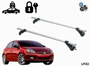 Barras Portatodo Portaequipajes Techo Para Fiat Bravo Desde 2007 - La Prealpina - Imagen 1 de 7