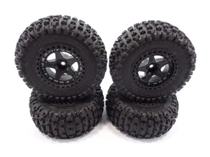 Arrma Senton 4x4 223s BLX dBoots Fortress Tires and Black 14mm Wheels 3s Fury - Picture 1 of 4