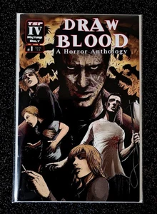 Draw Blood #1 A Horror Anthology Comic 2016 TSP Zombie Apocalypse  - Picture 1 of 9