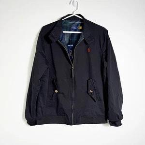 Polo Ralph Lauren The Bedford Twill Jacke schwarz rot Pony Herren Large - Bild 1 von 2