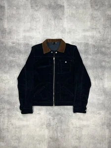 APC Mens Contrast collar Corduroy Jacket Extra Medium M Blue A.P.C - Picture 1 of 13