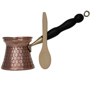 YDB Copper-KCP Series (6.7 floz)-Thickest Solid Copper Engraved/Hammered Turk... - Foto 1 di 3