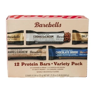 Protein Bars Variety Pack - 12 Count, 1.9oz Bars - Protein Snacks with 20g of... - Picture 1 of 7