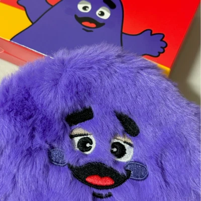 McDonald's Korea Grimace Padded Shoulder Bag 29 x 40cm Padding Bag Korea Limited - Image 1 of 4