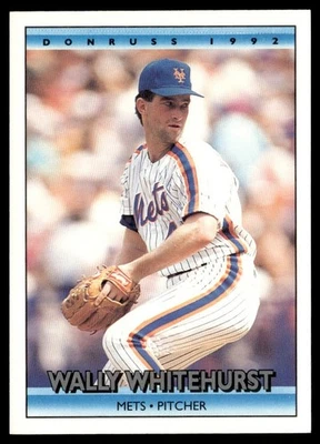 1992 Donruss Wally Whitehurst New York Mets #134 - Image 1 of 2