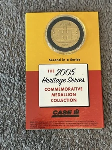 Case IHC 2005 HERITAGE SERIES GEDENKMEDAILLE SAMMLUNG BAUERNHOF Traktor - Bild 1 von 2
