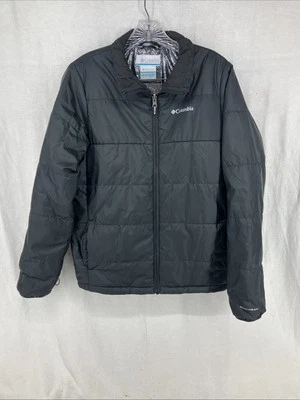 Columbia Black Omni Heat Interchange Coat Boys Size XL - Image 1 of 4