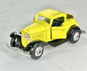 Road Champs 1:64 Ford Model A - Yellow Diecast JRI 1984 - Picture 1 of 9
