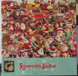 PUZZLE KEEPSAKE SANTAS SPRINGBOK - Foto 1 di 2
