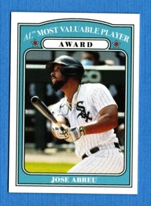 José Abreu 2020 Topps Throwback Thursday #277 Chicago White Sox 645 - Imagen 1 de 1