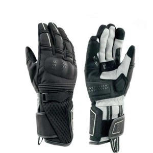 Guantes De Moto En Tejido OJ HIDEAWAY Negro Amarillo TG. L - Imagen 1 de 1