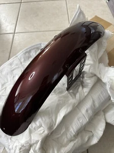 Oem Harley Sportster Front Fender Twisted Cherry XL 1200NS 2015-2022 Nightster - Picture 1 of 4