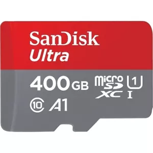 Scheda di memoria Sandisk Ultra 400 GB alta velocità microSD classe 10 per telefoni tablet - Foto 1 di 2