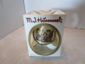 M.J. HUMMEL GLAS WEIHNACHTEN ein ORNAMENT \Geschenkträger H624 NOS 3" Goebel - Bild 1 von 6
