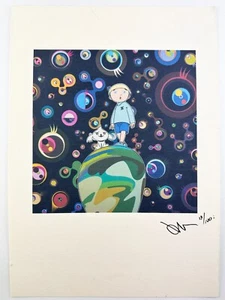 Takashi Murakami Original Vintage Art Print Lithograph Signed Limited COA - Picture 1 of 3