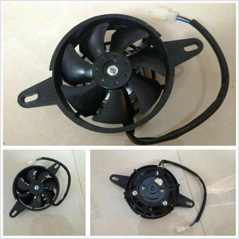 Ventilador de refrigeración térmica radiador eléctrico para motocicleta ATV enfriador de aceite ventilador enfriador de agua Foto 1 de 4