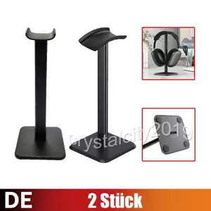 2x Kopfhörer Halterung Headset Halter Kopfhörer Ständer Aufhänger Aufsteller - Bild 1 von 7