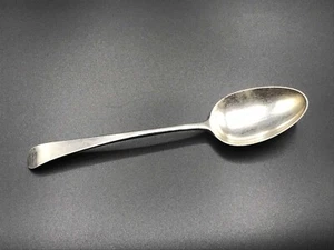18th Antique Sterling Silver Spoon London 1780s MADE IN ENGLAND - Picture 1 of 5