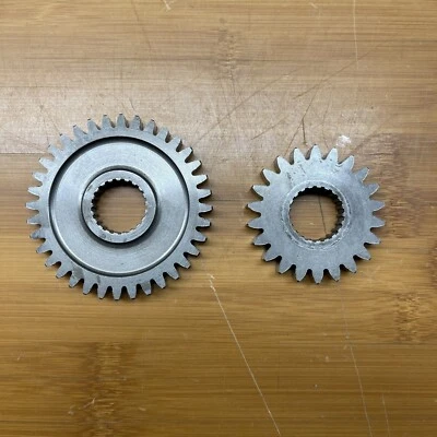 Kawasaki OEM 1987-1988 Tecate 4 KXF250 Set of Crankshaft Primary Drive Gears - Imagem 1 de 4