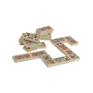 Keith Haring wooden domino game set dominoes american art 80s NEW sealed - Picture 1 of 3