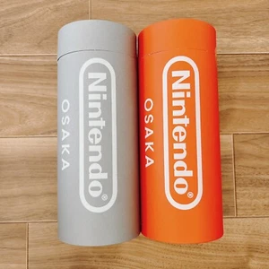 NINTENDO OSAKA LIMITED LARGE RED GREY T-SHIRT Size L SET JAPAN  LIMITED - Picture 1 of 5