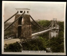 Tobacco Card,R&J Hill,VIEWS OF INTEREST,Sunripe,1st Series,1938,Clifton Susp,#48