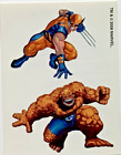 Sandylion - Tatouage humide temporaire 3" x 4" - Marvel - Super-héros -32044