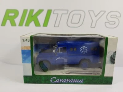Land Rover 109 Ambulance Cararama 1/43 avec boîte - Photo 1/2