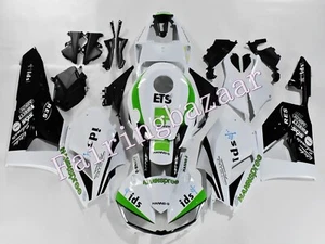 Fit for 2013-19 CBR600RR White Black Green Hannspree ABS Injection Fairing Kit - Picture 1 of 8