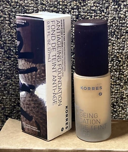 Korres Quercetine & Oak anti-aging foundation ~ 15 Medium Beige  NIB - Picture 1 of 4