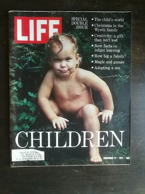 Life Magazine December 17, 1971 - Special Double Issue Children - Ads - C2 Foto 1 de 2