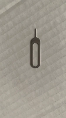 Llave eyectora de tarjeta SIM para teléfonos Nokia Lumia 1520 plata extracción abre pin herramienta 1 Foto 1 de 4