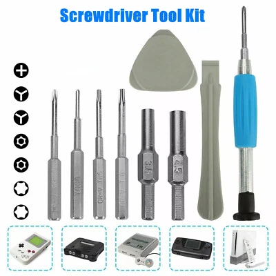 6-Bit 4.5 3.8mm Screwdriver Security Bit Tool For Nintendo Gameboy SNES N64 DS - Image 1 of 4