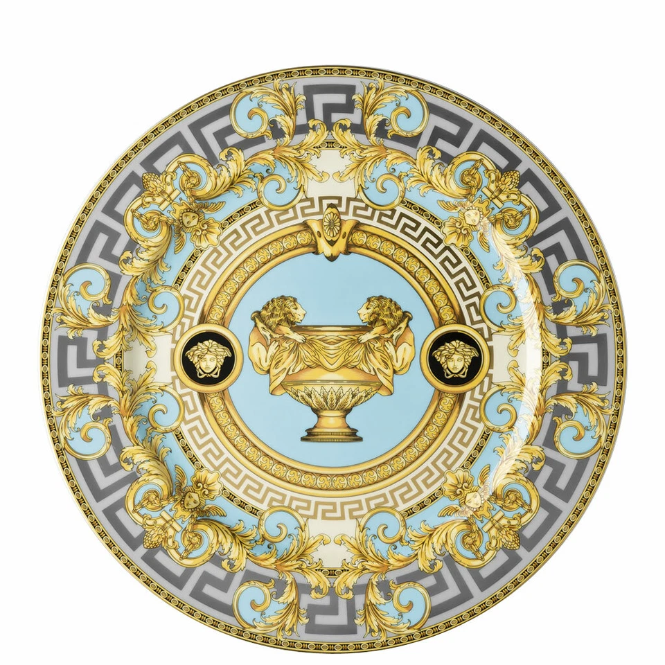 ROSENTHAL - VERSACE Versace Rosenthal - Piatto Segnaposto 30 cm Prestige Gala Le Bleu 2 Versace