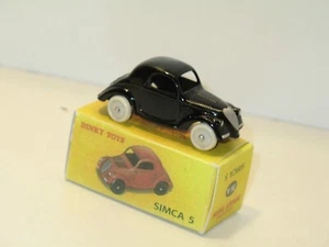 Dinky Toys Atlas In Metallo, Auto Simca 5 Nera - Foto 1 di 2