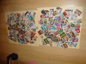 Job Lot Of Great Britain Postage Stamps Used - Picture 1 of 7