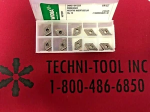 Paquete de 10 insertos de giro negativo DNMG333UR WM15CT 55 WIDIA VICTORIA 4169425 - Imagen 1 de 2