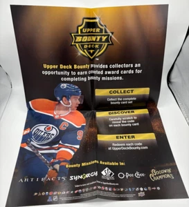Upper Deck Bounty Hockey Card 20"x28" Promotional Poster - Picture 1 of 1