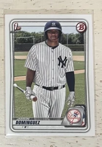 Jasson Dominguez - Bowman 2020 - 1st Bowman Paper - BP-8 - New York Yankees - Imagen 1 de 2